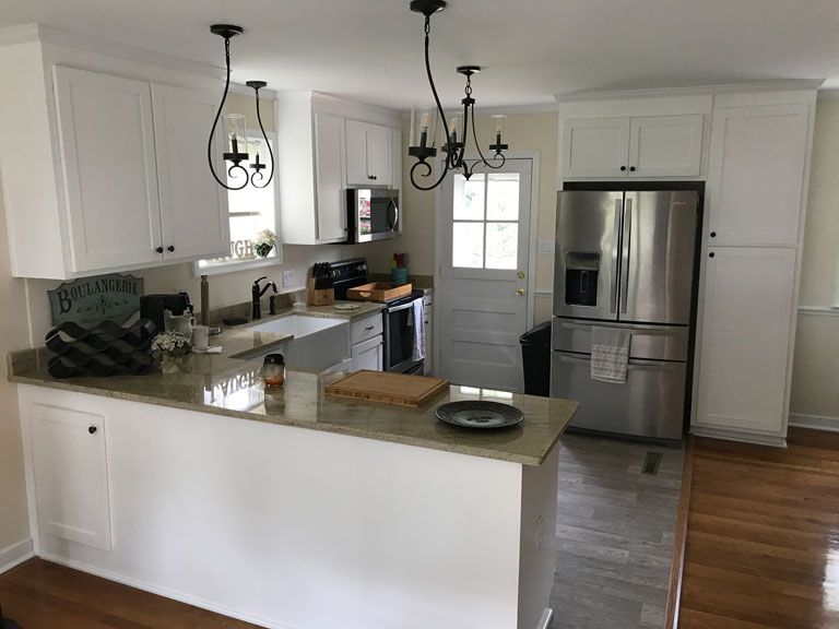 Kitchen remodeling after