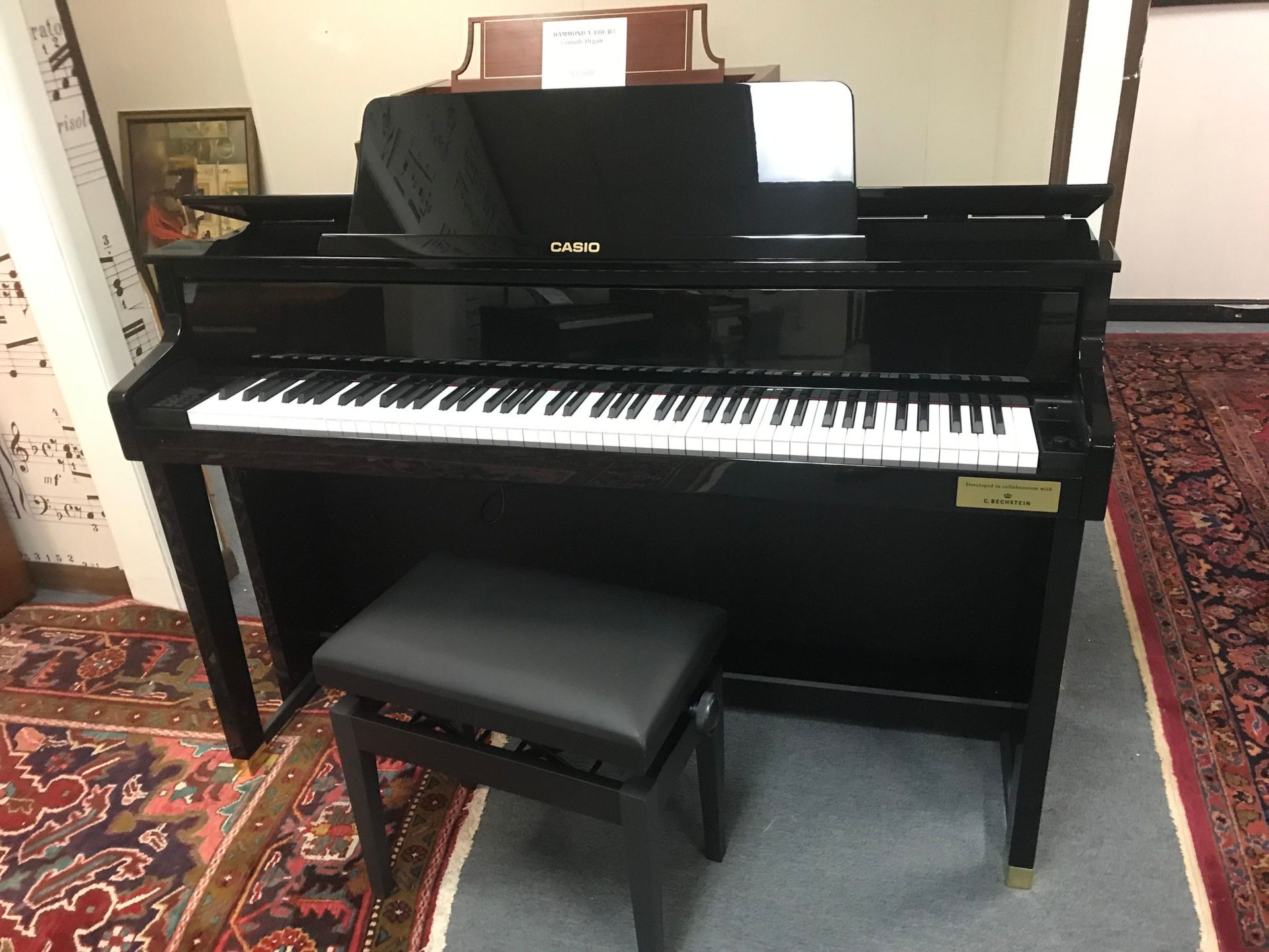 BHA Piano Center_Digital Pianos_11674_New German C Bechstein Hybrid_Digital Piano Model GP_510