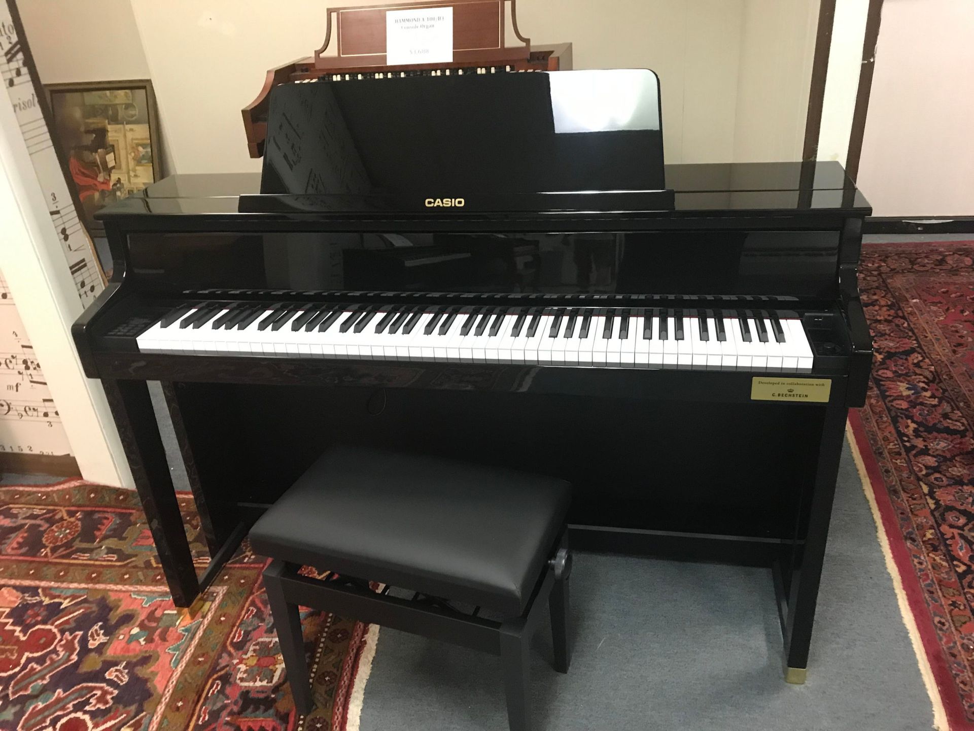 BHA Piano Center_Digital Pianos_11674_New German C Bechstein Hybrid_Digital Piano Model GP_510