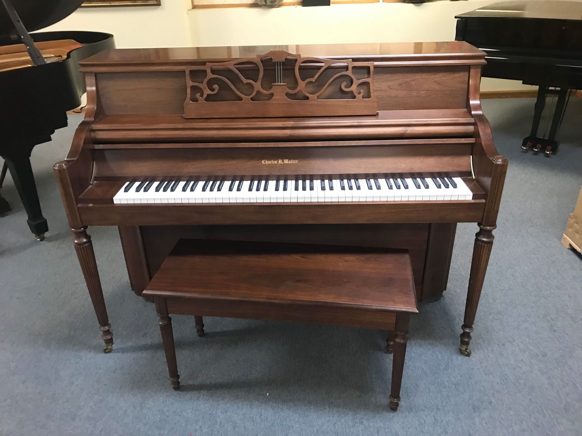 Charles Walter Upright Pianos Gallery BHA Piano Center