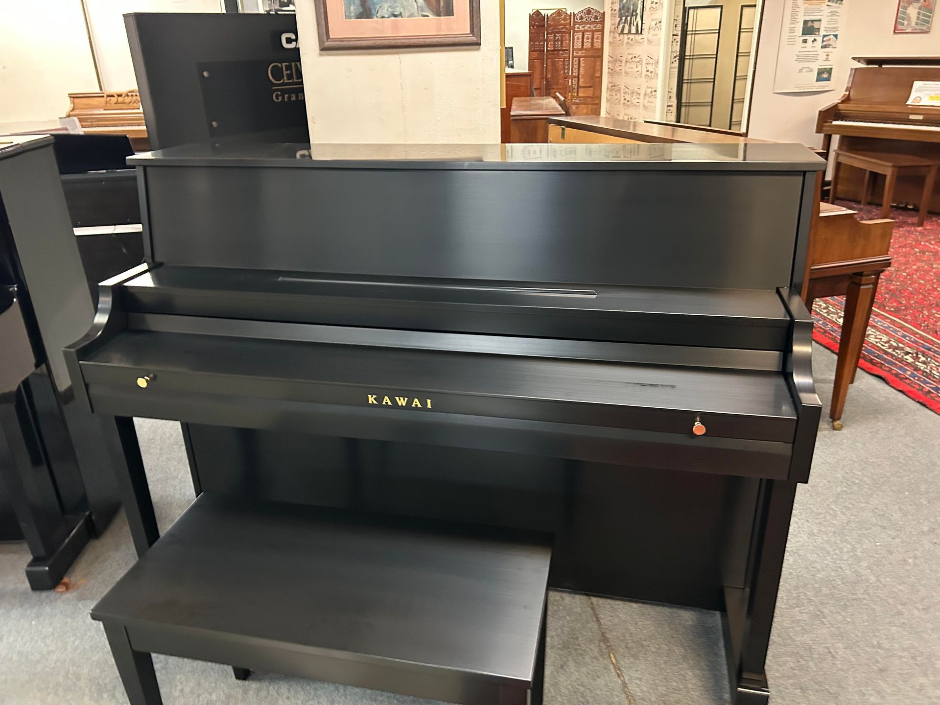 Kawai Upright Piano 506N front closed