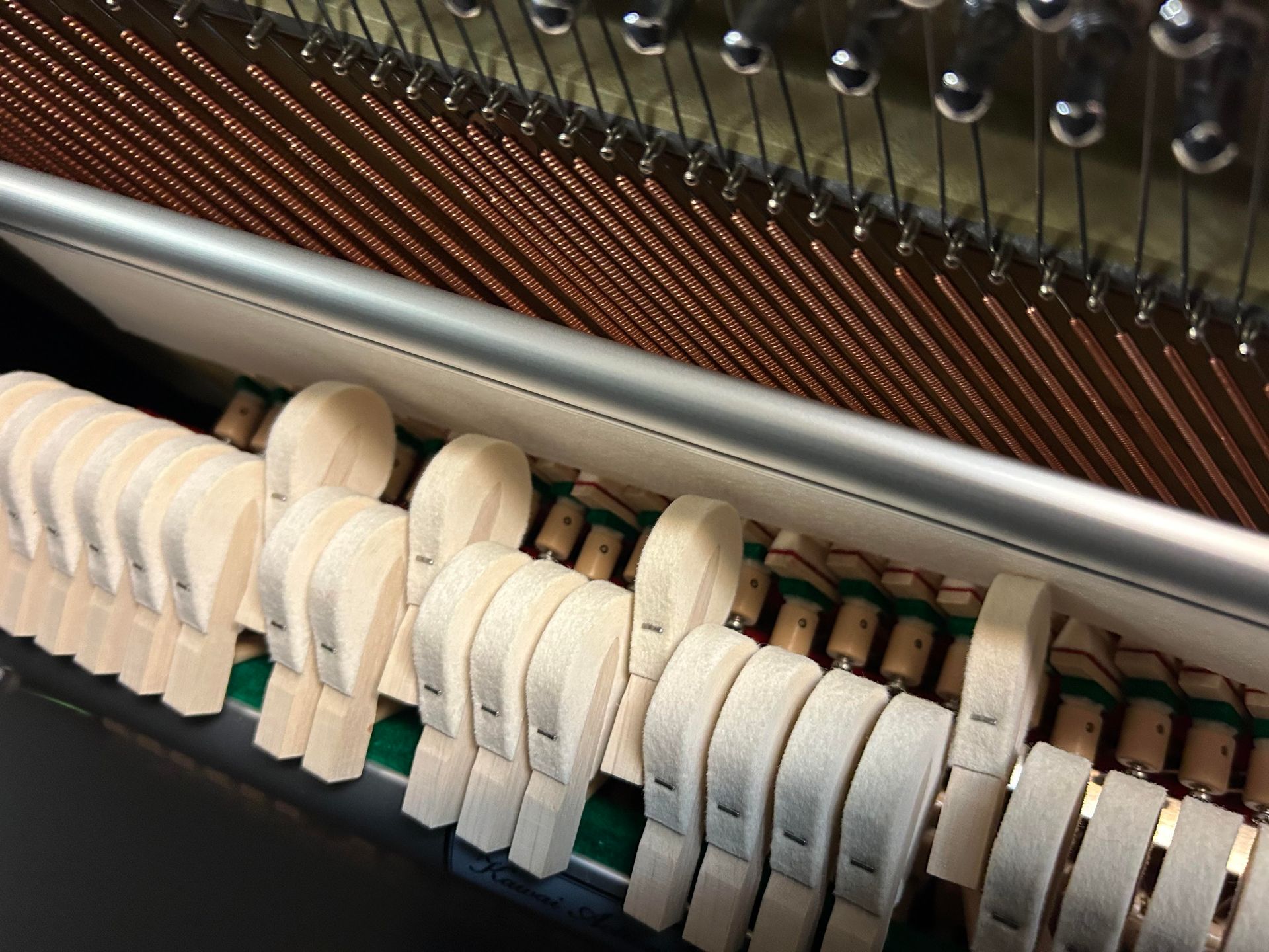 Kawai Upright Piano 506N action