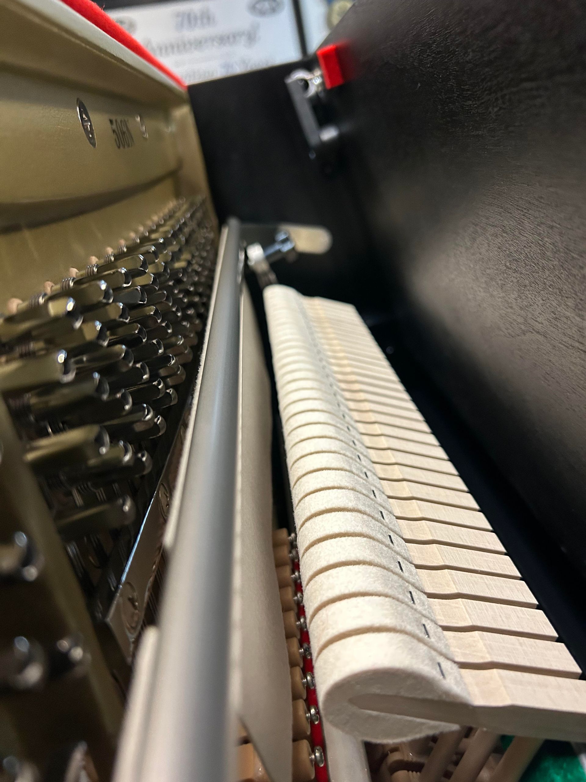 Kawai Upright Piano 506N action