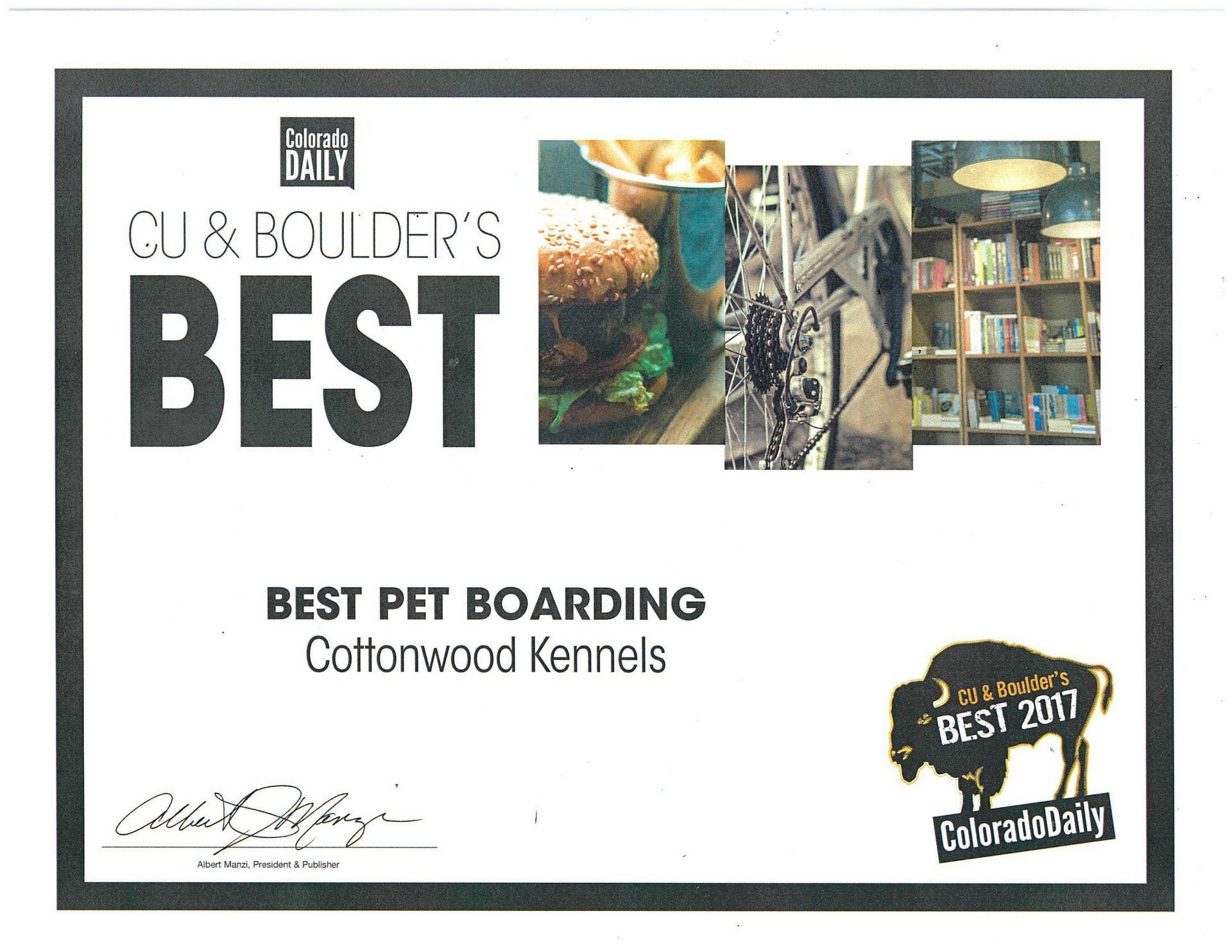 CU & Boulder's Best Winner 2017