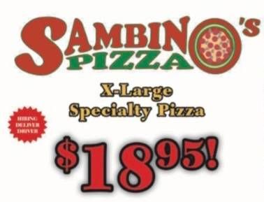 Sambino's Pizza Coupon