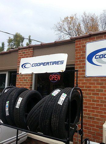 Tires display