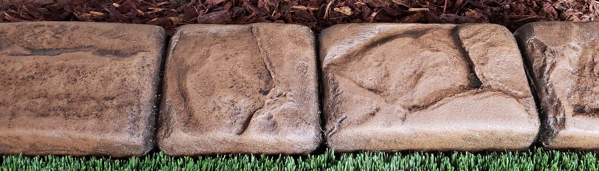 Riverstone curbing stamp