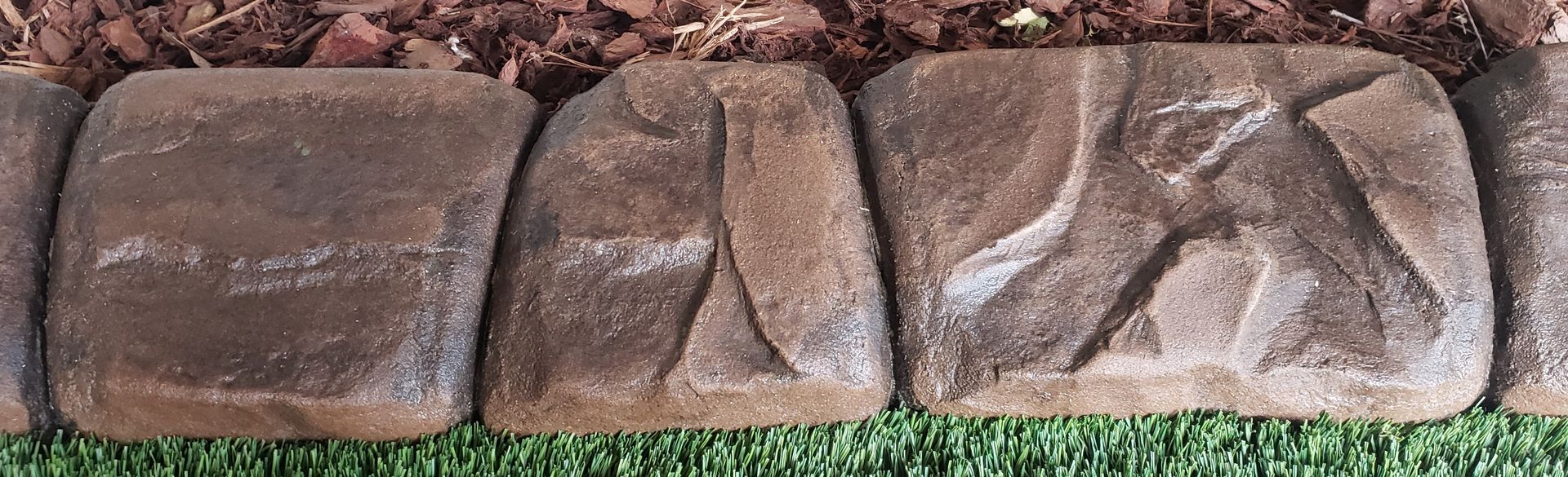 Chattanooga rock curbing stamp