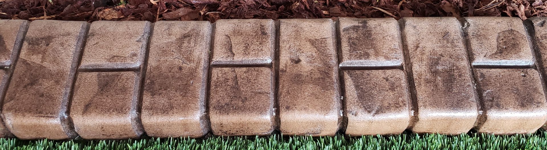 Brick half brick curbing stamp