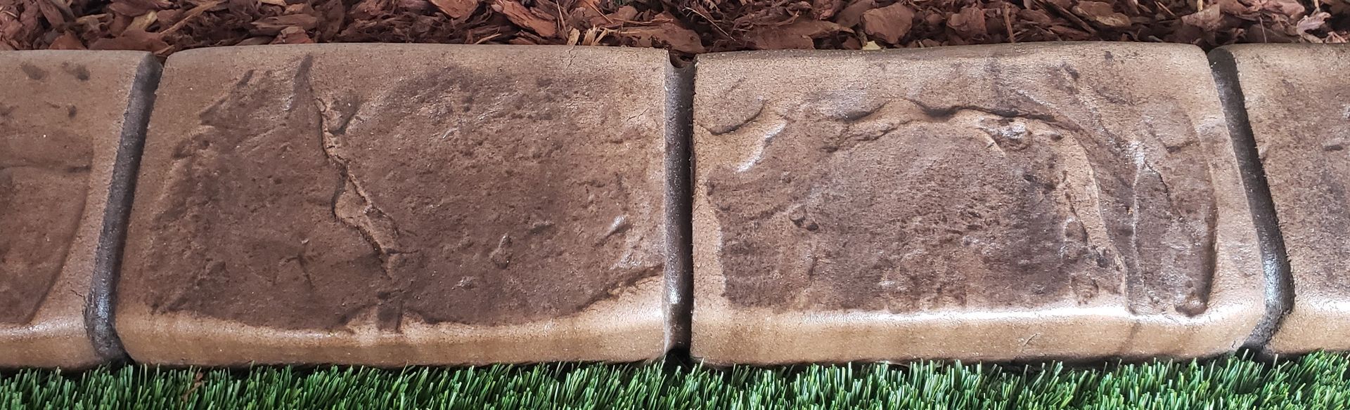 Cobblestone curbing stamp