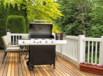 Open barbecue grill cooker
