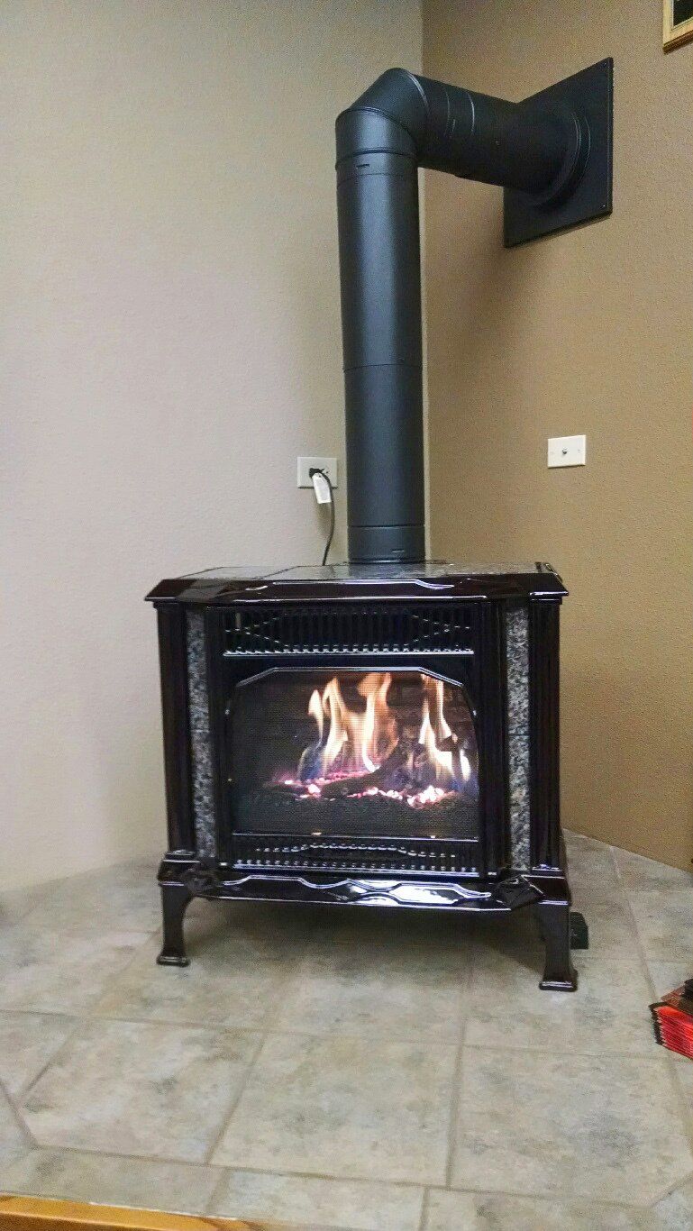 Elegant freestanding stove