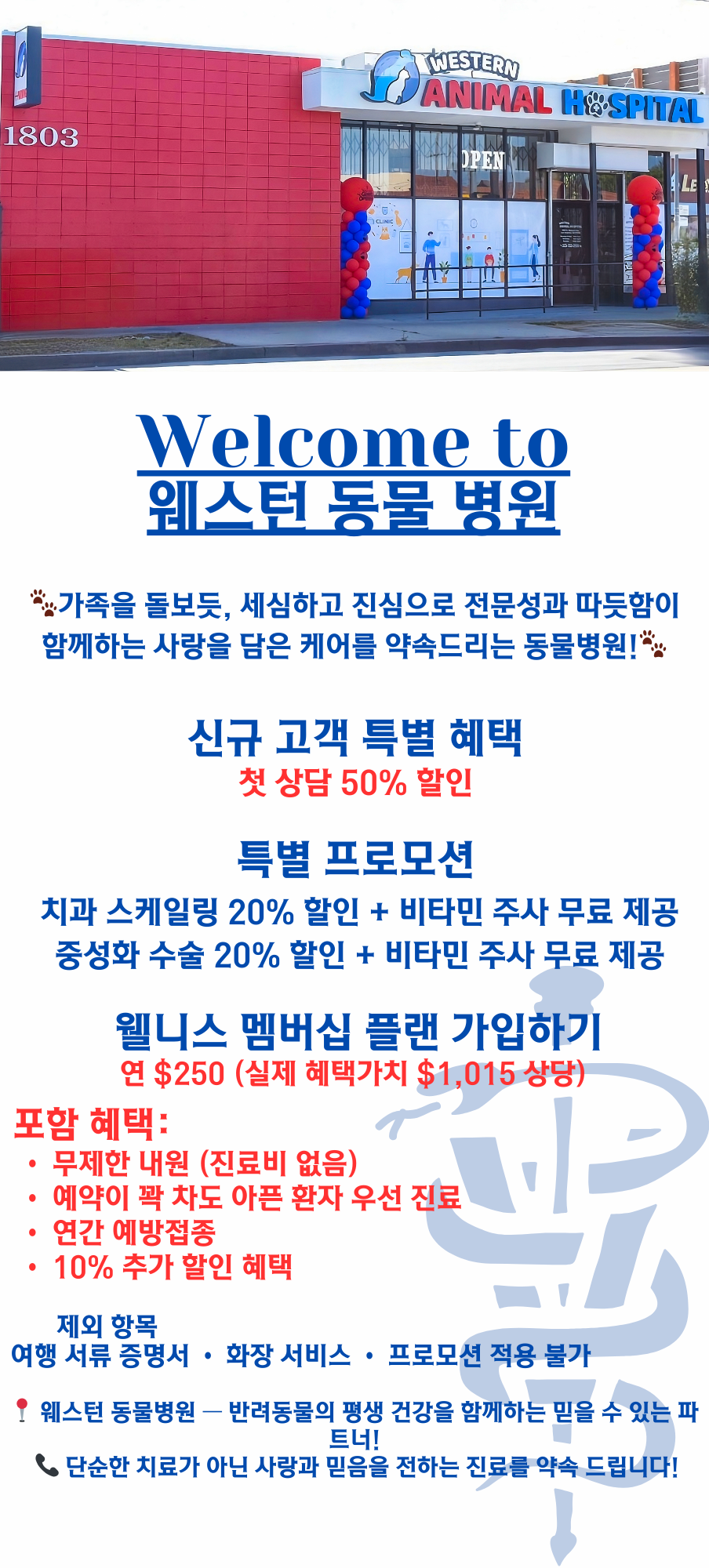 Special offer for new clients (Korean Version)