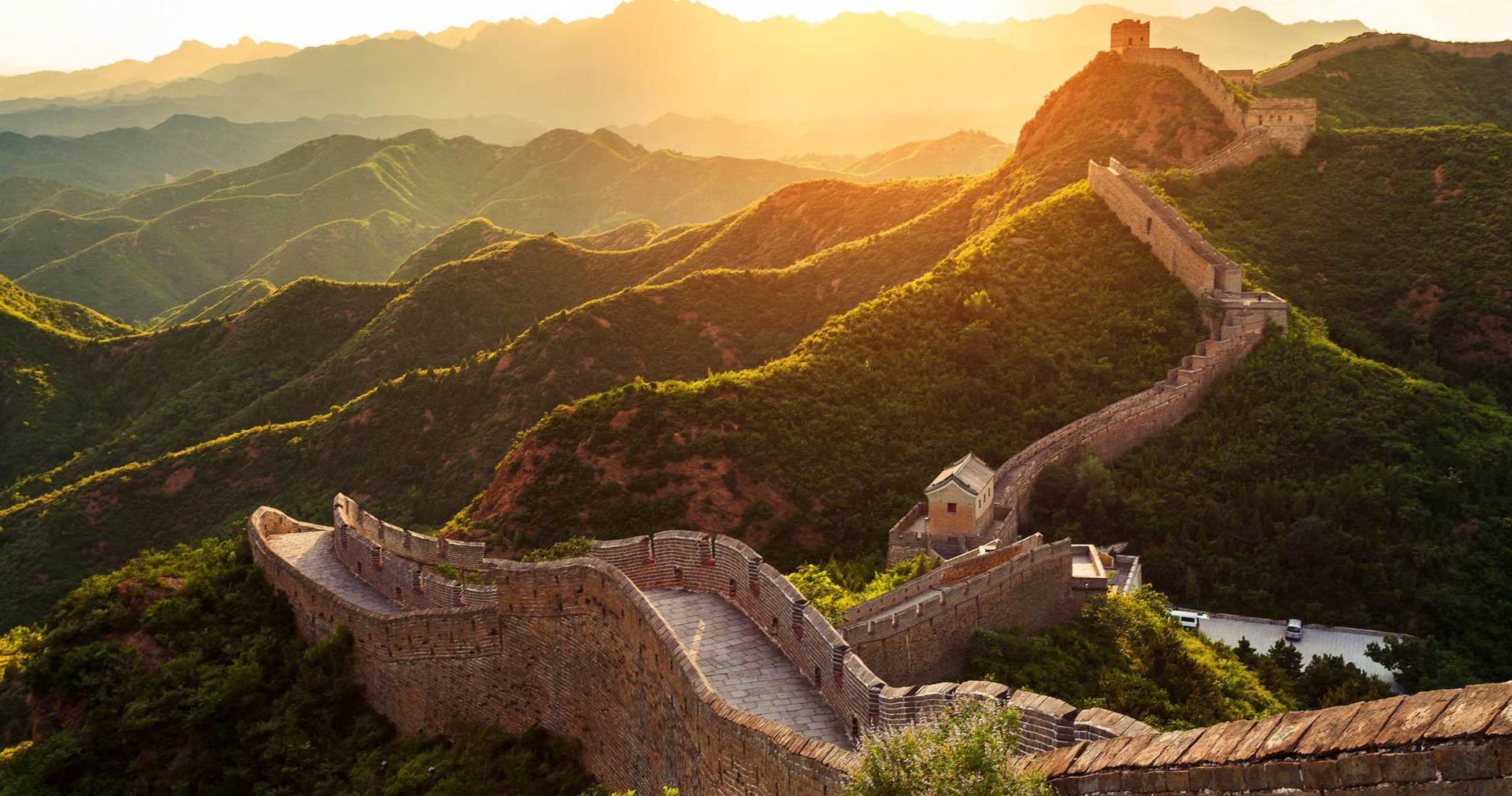 The great wall of China