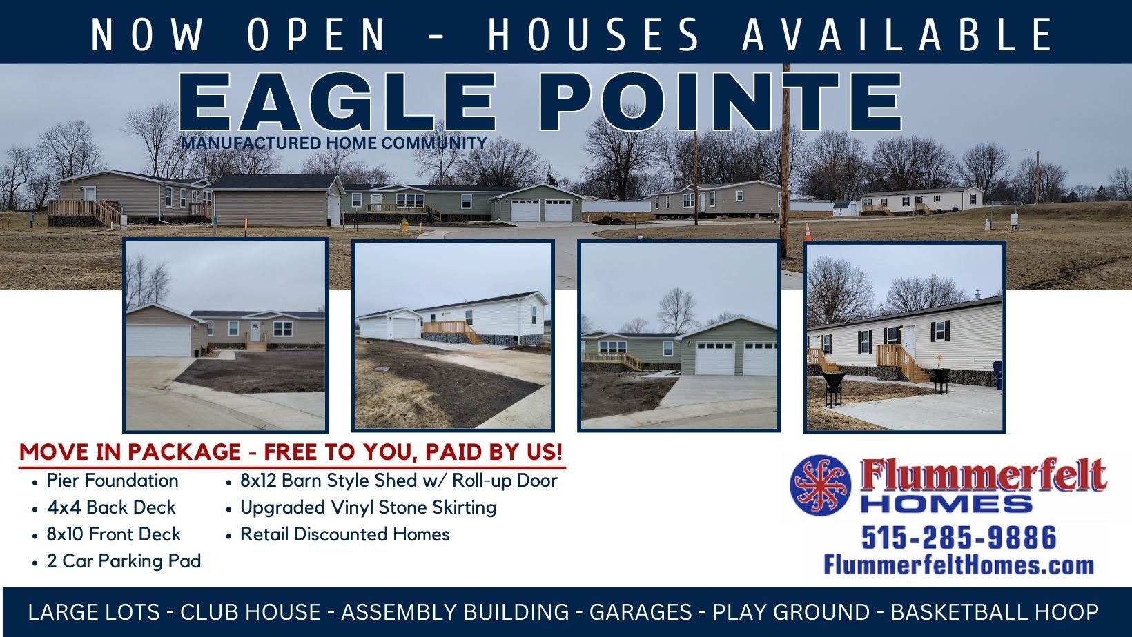 Flummerfelt Homes & Storage Housing Nevada, IA