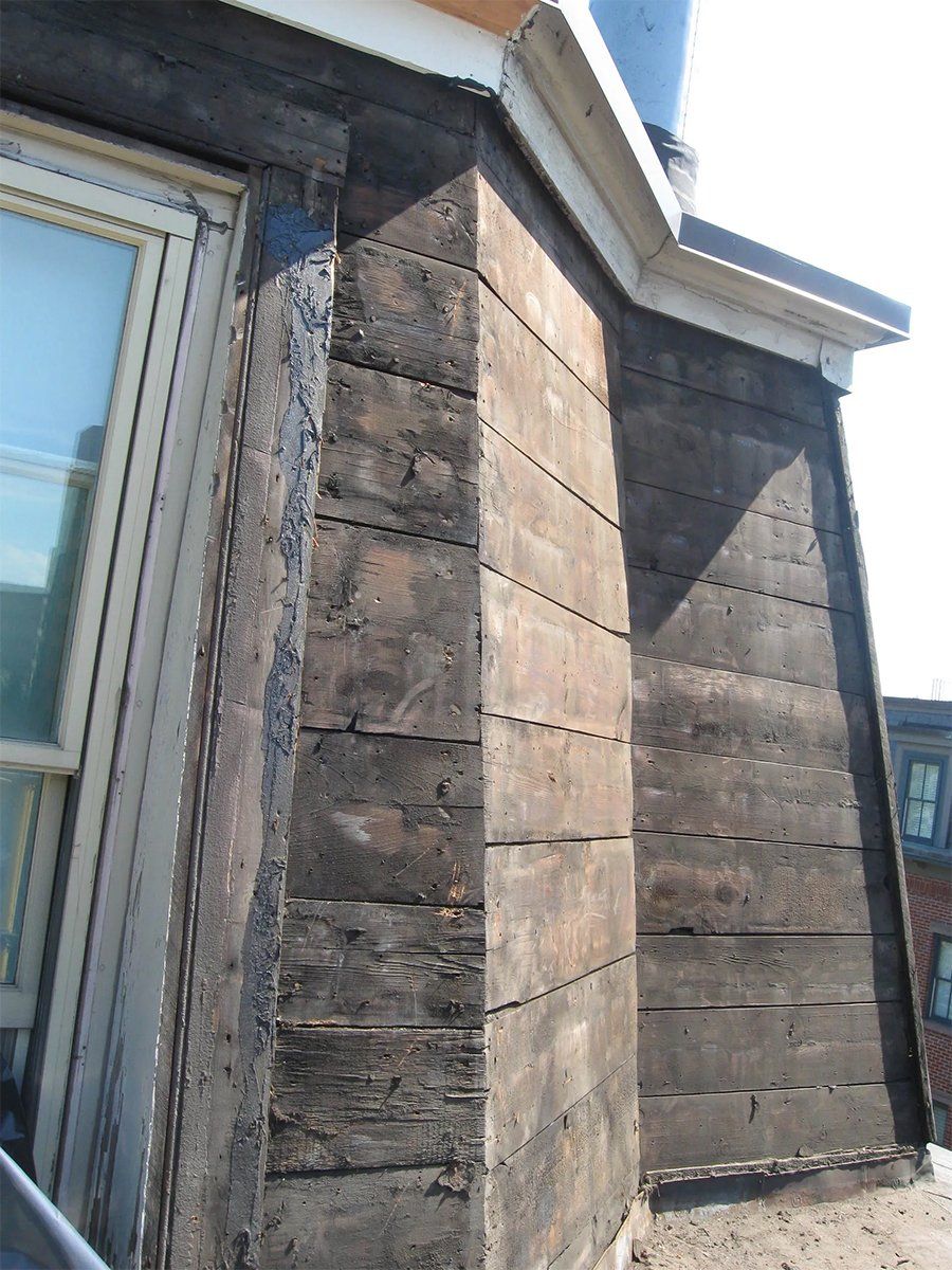 Mansard slate roof replacement and re-pointing work