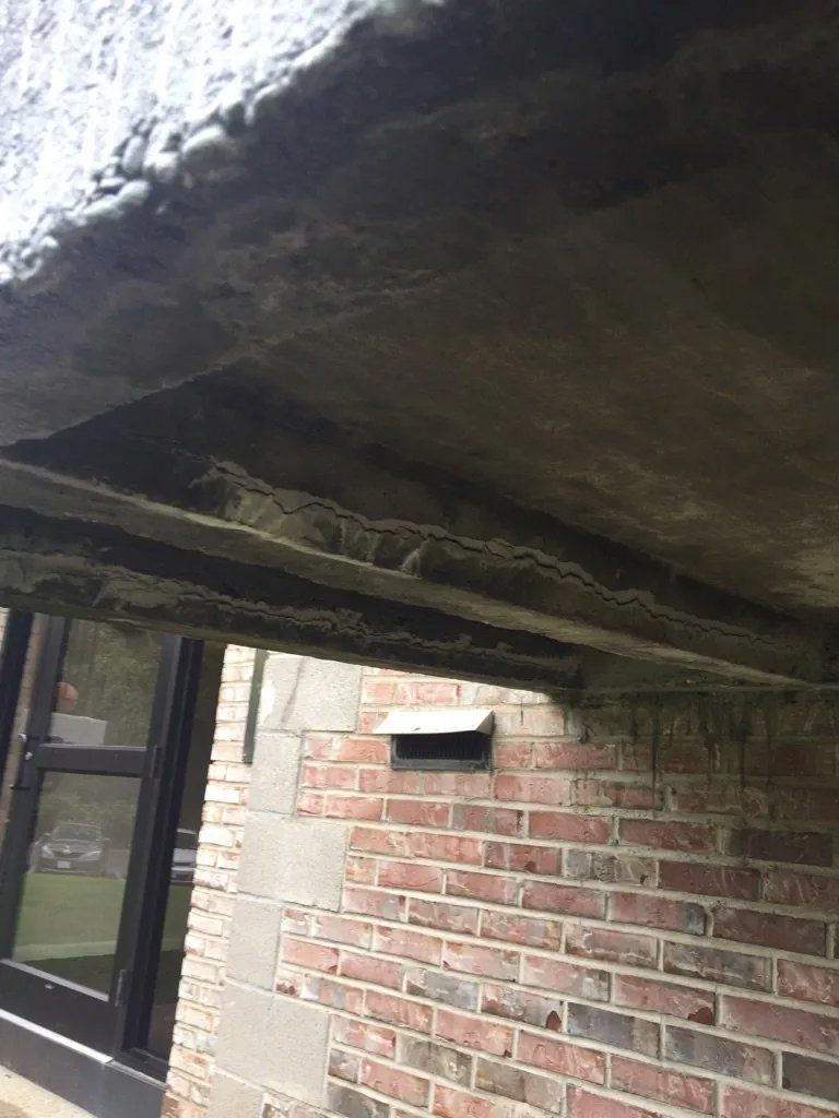 Concrete balcony repair