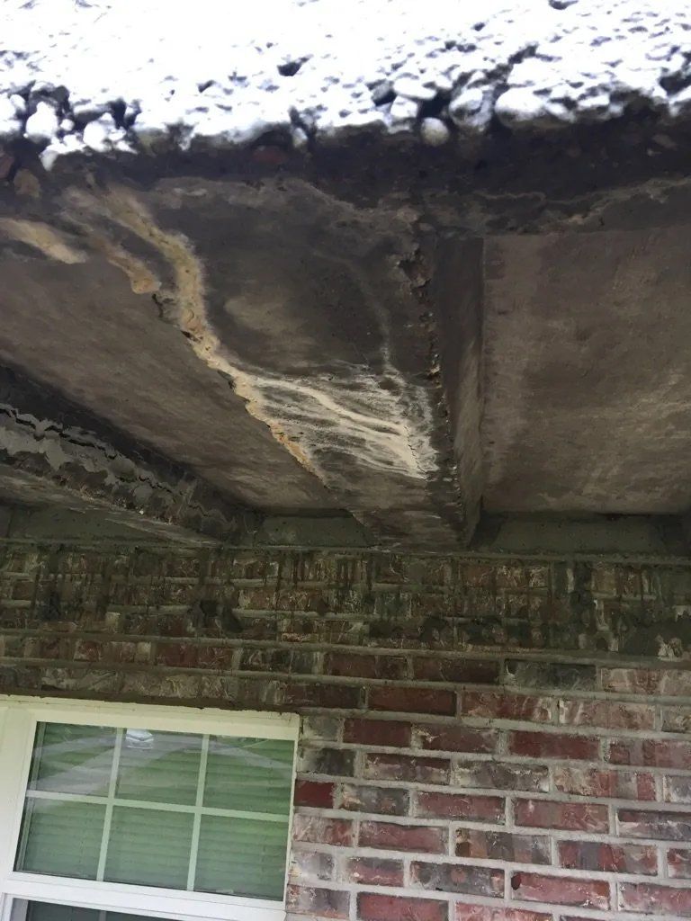 Concrete balcony repair