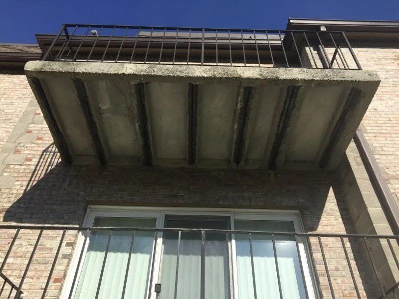 Concrete balcony repair