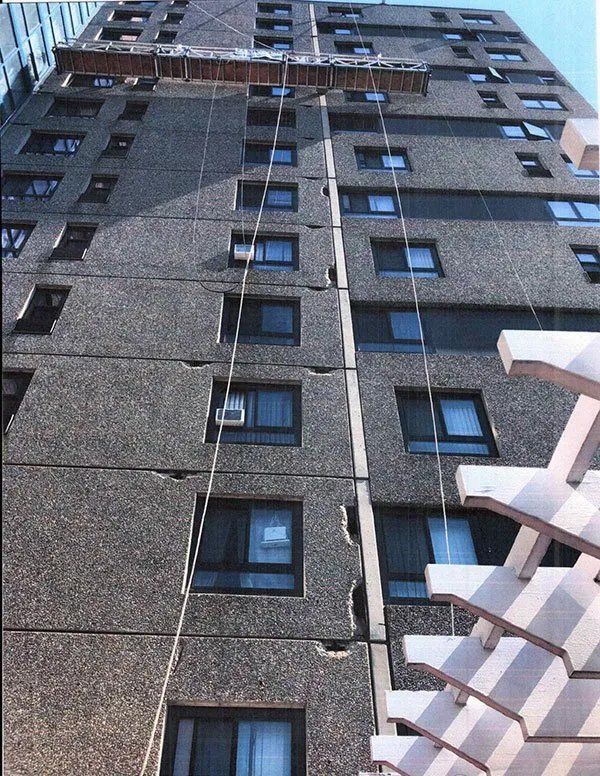 Exterior masonry repairs