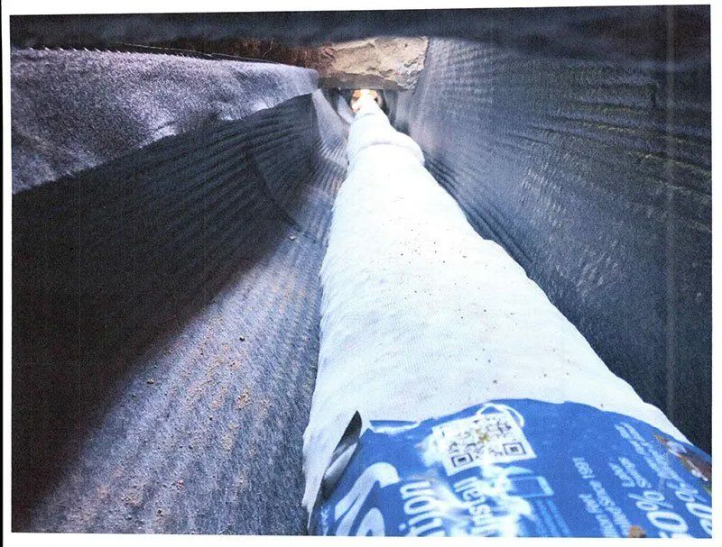 Waterproofing foundation work