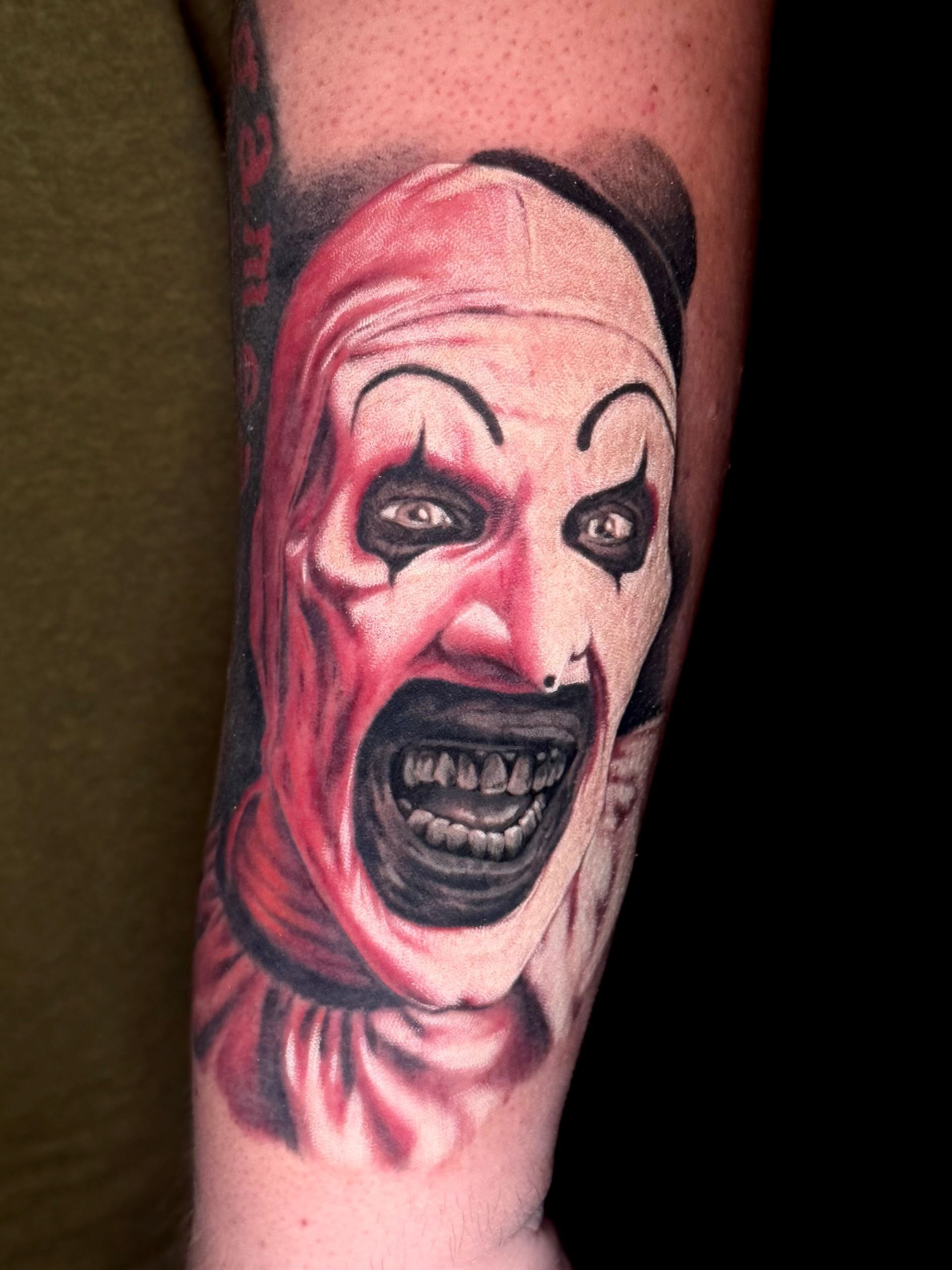 The Terrifier tattoo