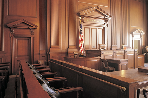 criminal defense court room