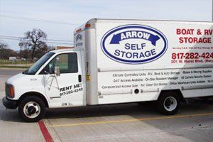 Arrow Self Storage Van