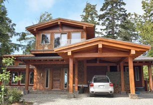 Wood siding