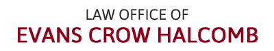 Law Office of Evans Crow Halcomb - logo