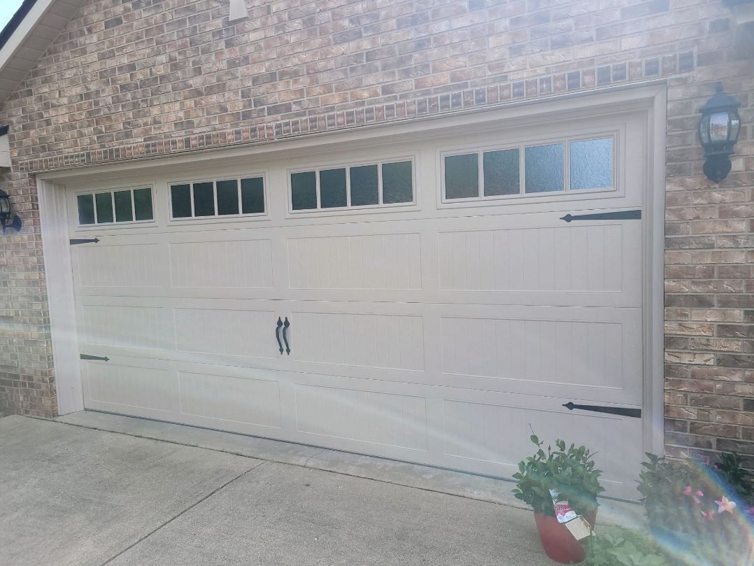 Residential garage door