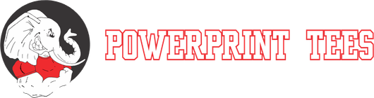 PowerPrint Tees logo