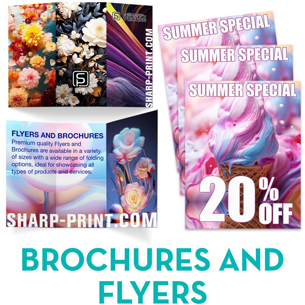 Brochure and flyers