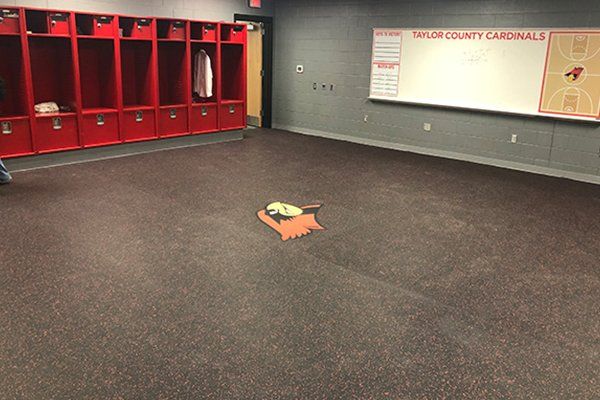 Taylor County High School Basketball Locker Room