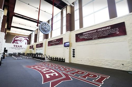 Mississippi State Bulldogs Football Weight Room