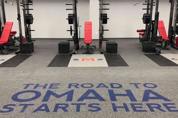 Ole Miss Rebels Baseball Weight Room