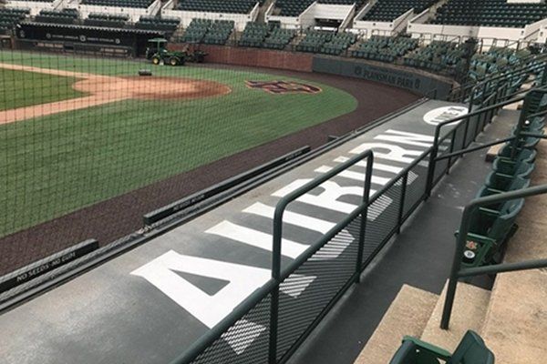 Auburn Tigers Baseball Dugouts