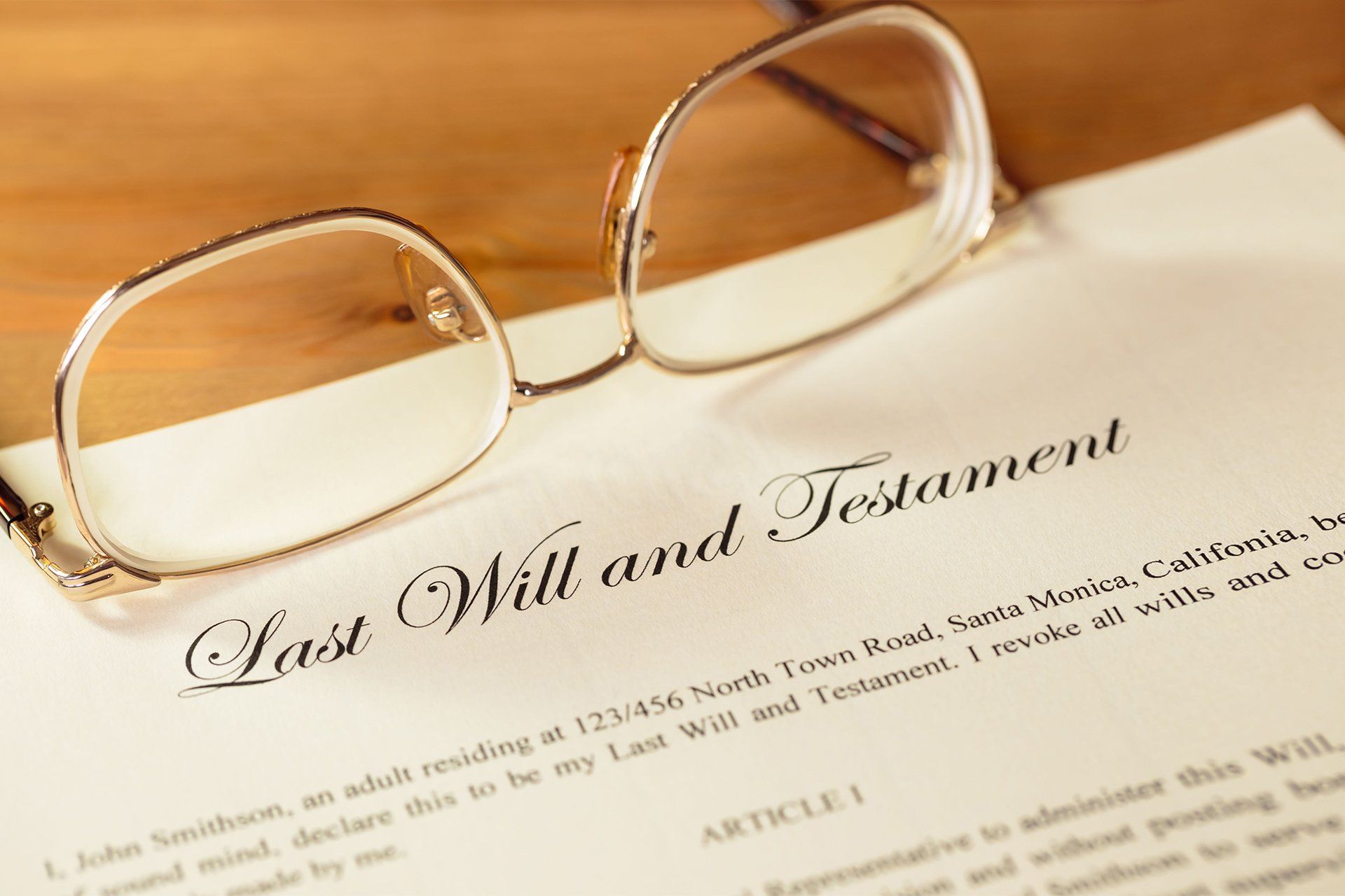 Last Will and Testament