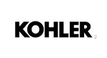 KOHLER logo in bold black letters on a white background
