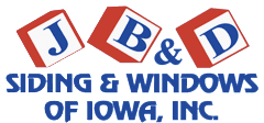 J B & D Siding & Windows Of Iowa Inc Logo