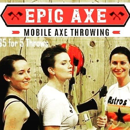 Mobile axe throwing services