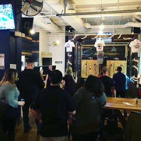 Mobile axe throwing services