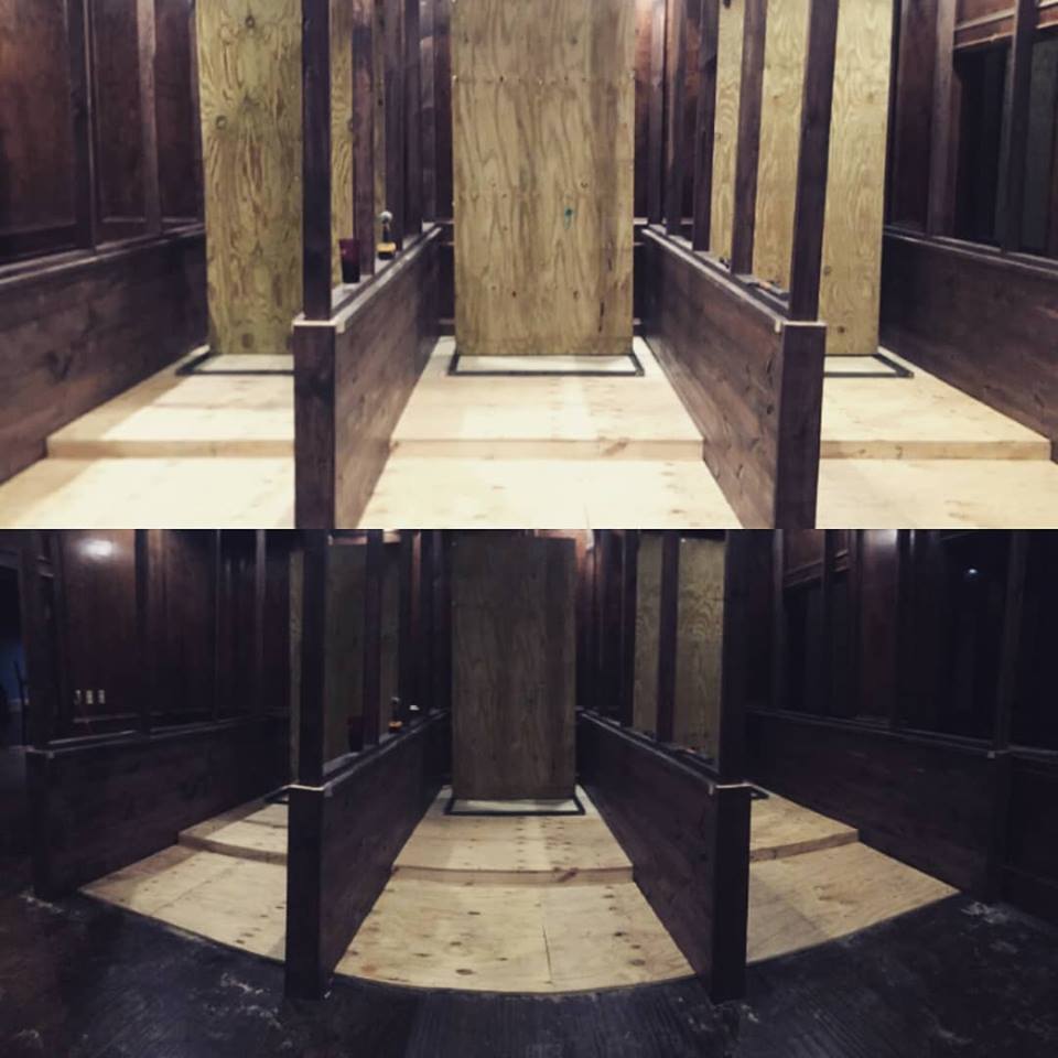 Mobile axe throwing services