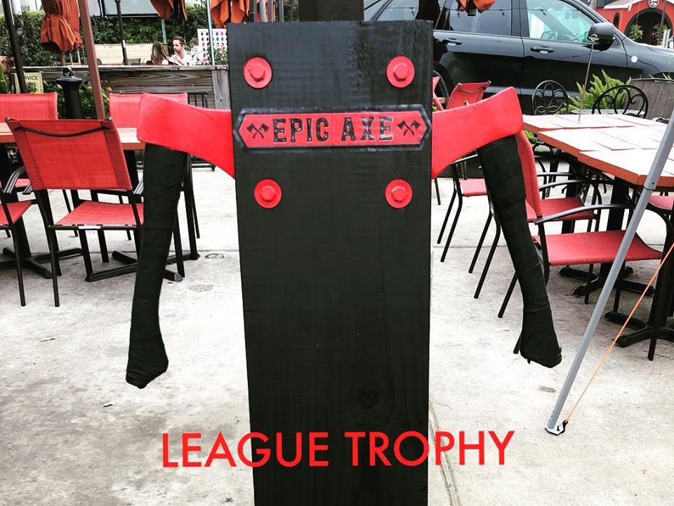 Mobile axe throwing services