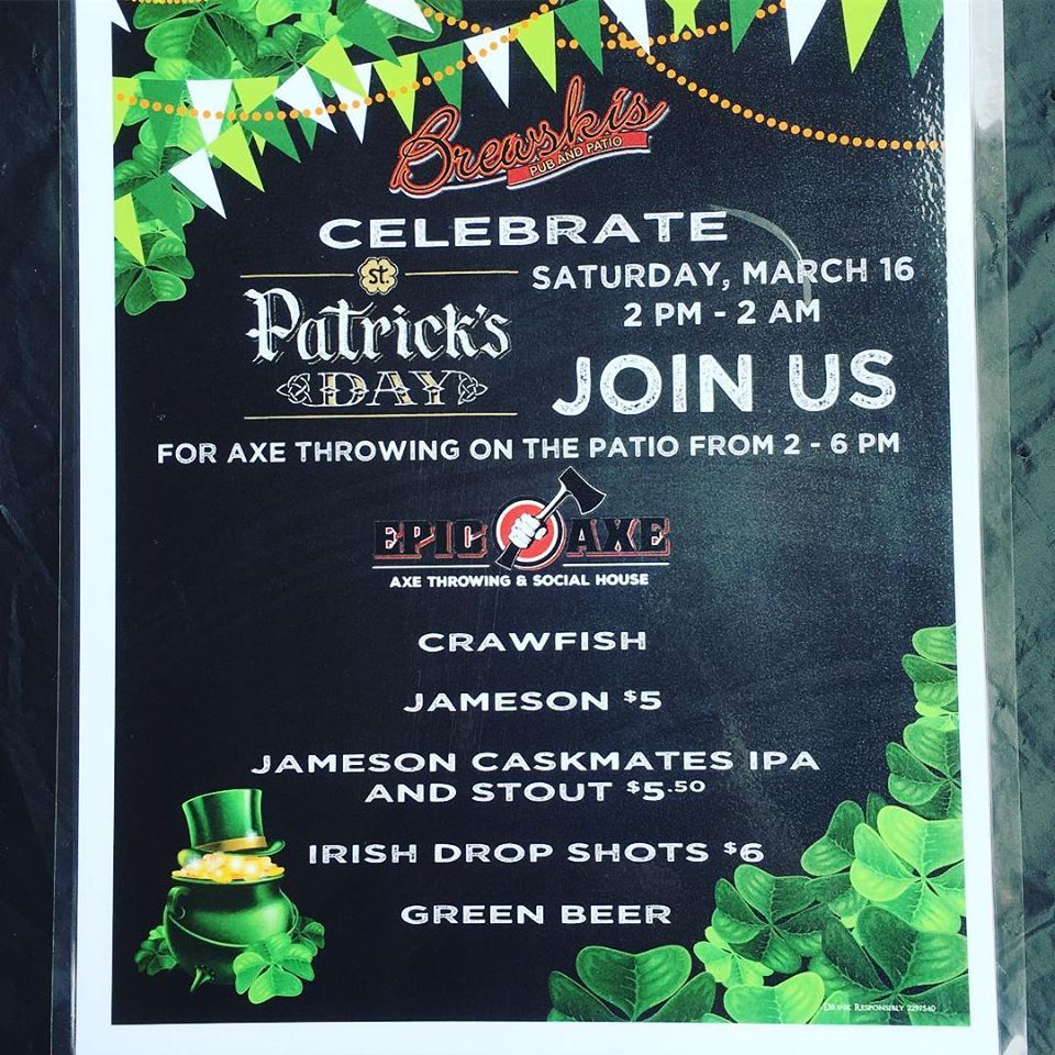 Mobile axe throwing services