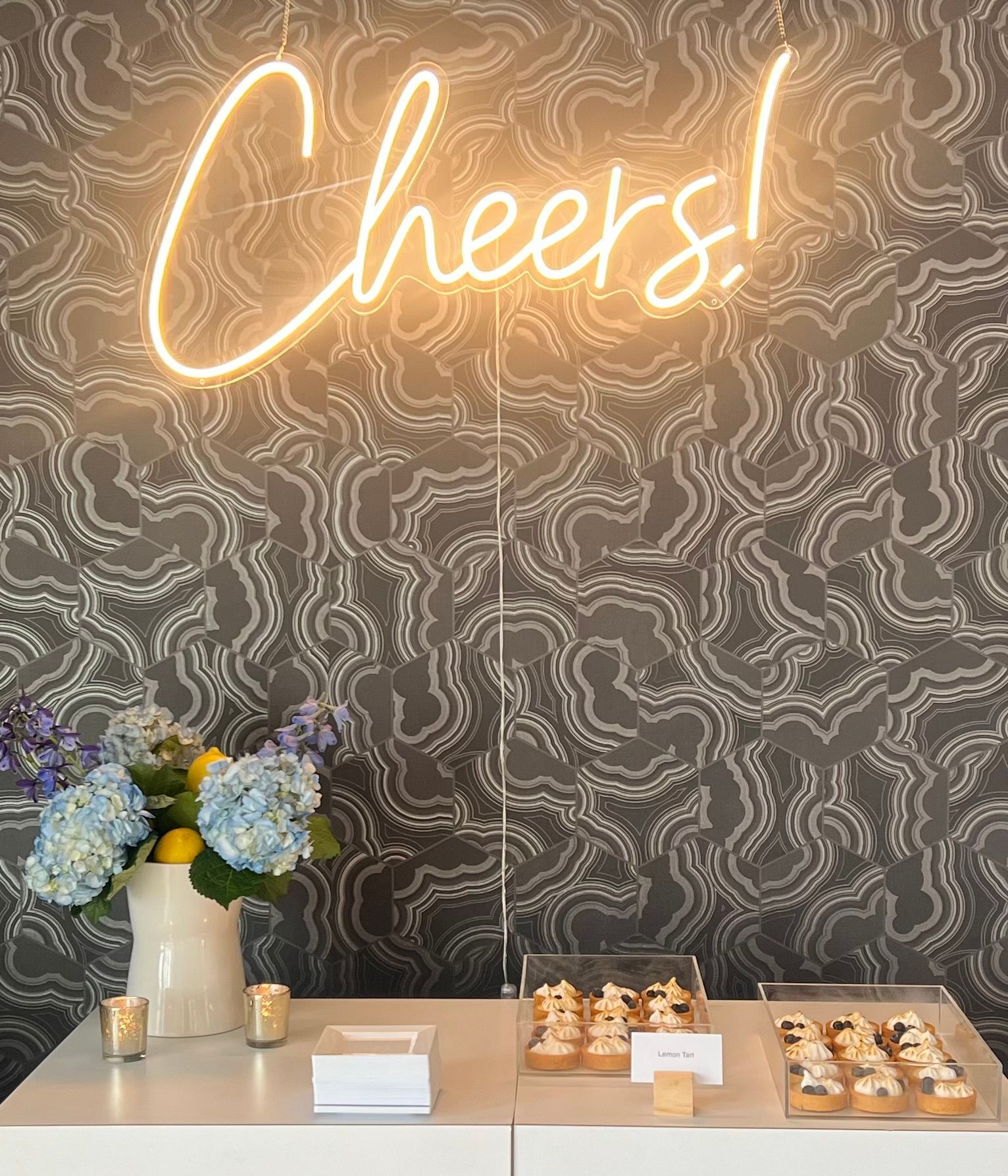 A party display with 