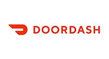 DoorDash logo: red