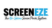 ScreenEze logo: Black text 
