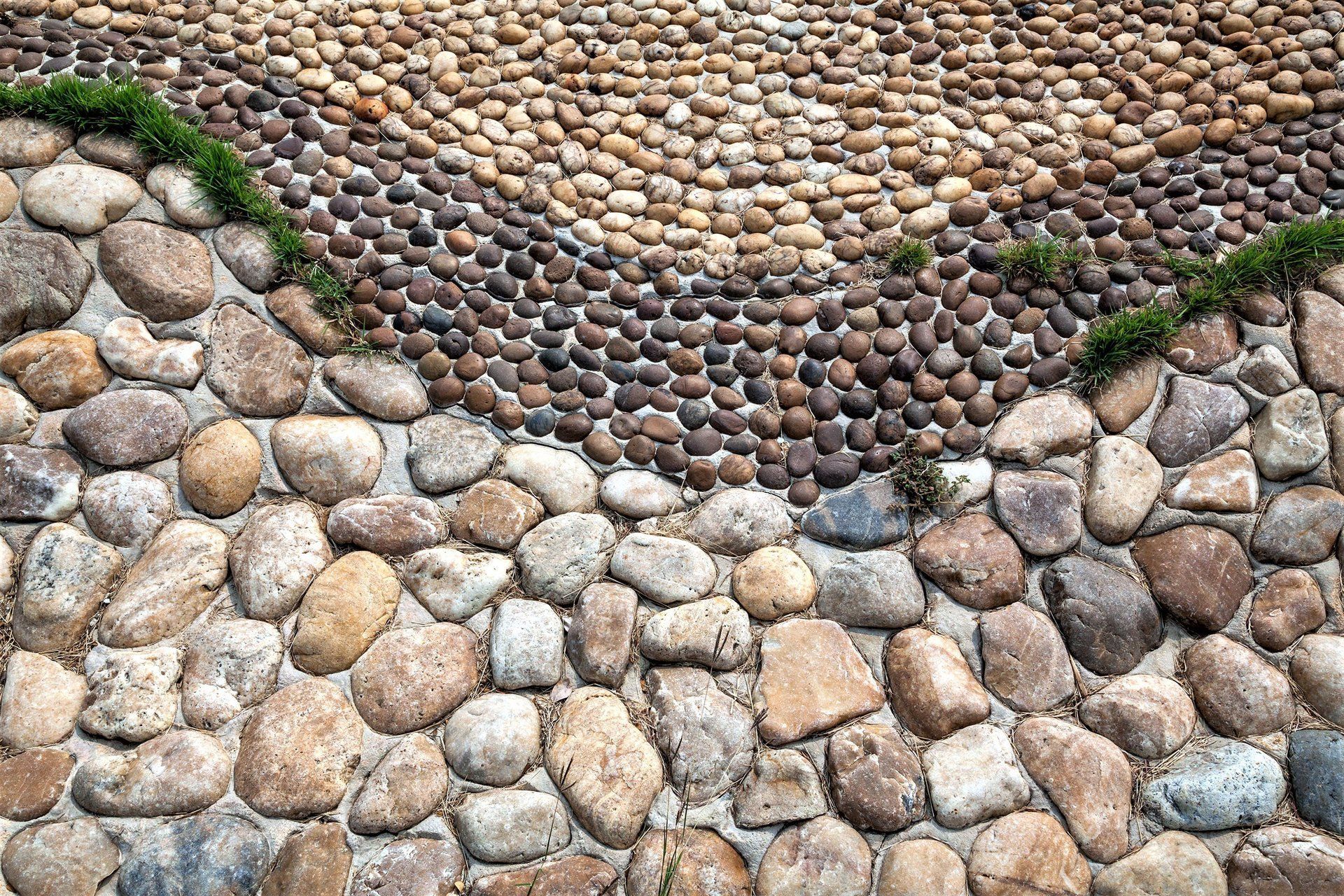 Dry River Beds and Walkways