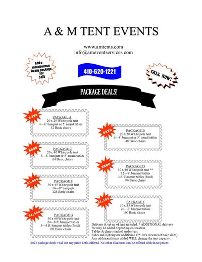 telefoon blaas gat Wonder A & M Tent Events | Event Planning and Rentals | Elkton, MD